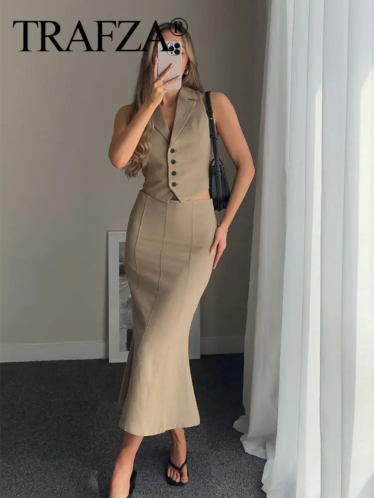 HH Women Solid Vest Skirt Sets - đánh giá và giá Women'S Fashion Vest Tops