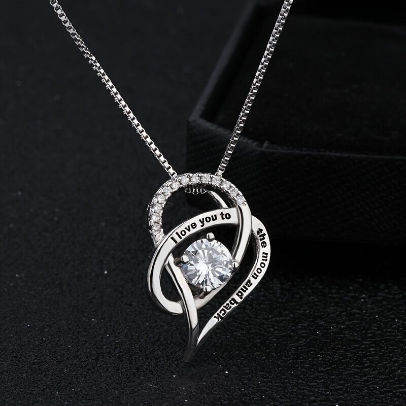An elegant heart pendant neckl - đánh giá và giá Women Fashion Over The Years