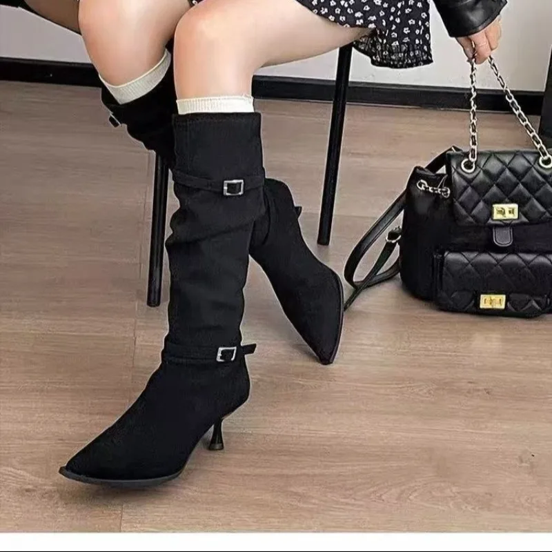 Autumn Winter Fashion 2026 Wom - đánh giá và giá Women'S Fashion Knee High Boots