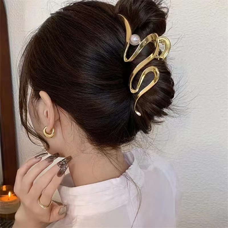 2026 Vintage Geometric Hair Cl - đánh giá và giá Women'S Fashion Korea