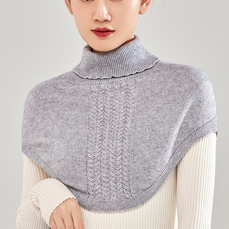 Women Wool Knitted Ring Scarf  - đánh giá và giá Women'S Fashion Korea